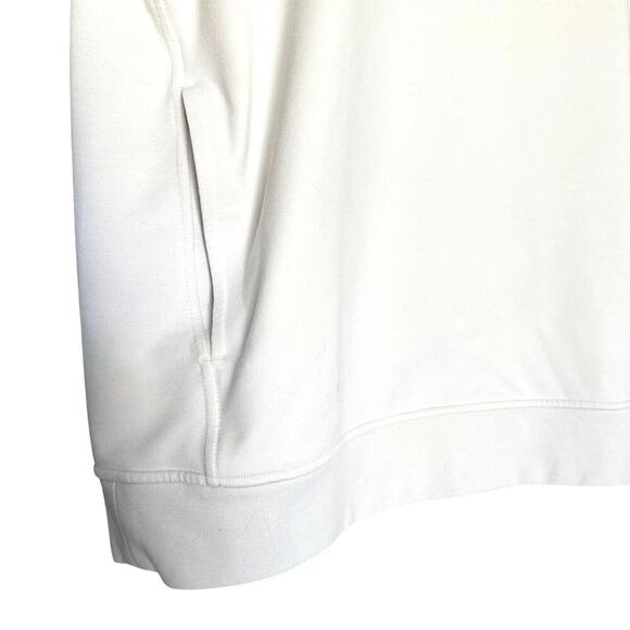 Lululemon City Sweat Pullover Hoodie French Terry Mens S White Opal M3AUPS EUC - Picture 7 of 12